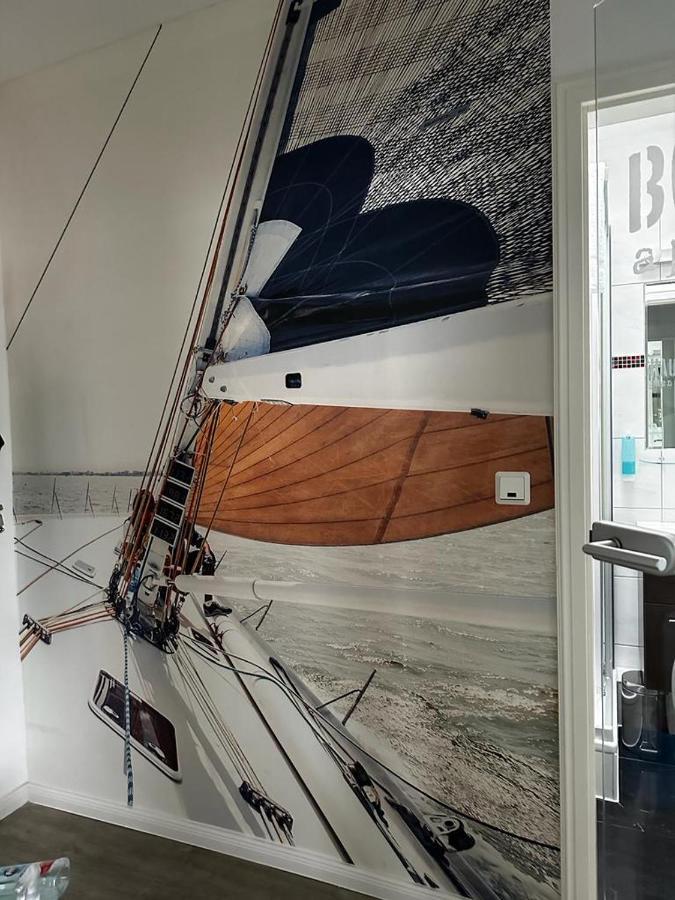 Bootshaus Appartements Cuxhaven Buitenkant foto