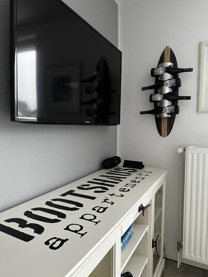 Bootshaus Appartements Cuxhaven Buitenkant foto