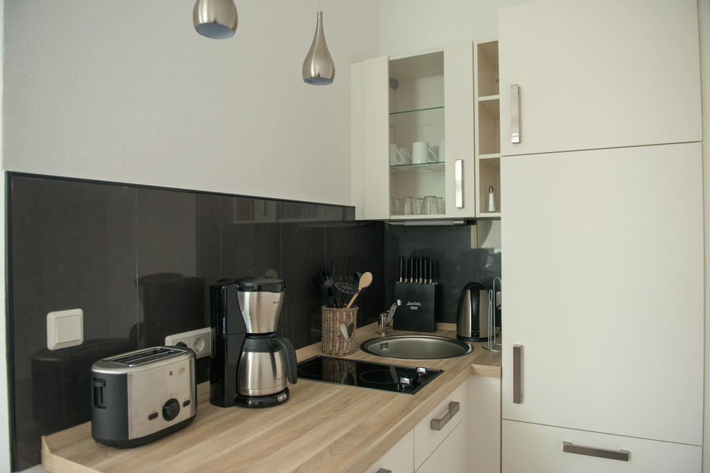 Bootshaus Appartements Cuxhaven Kamer foto